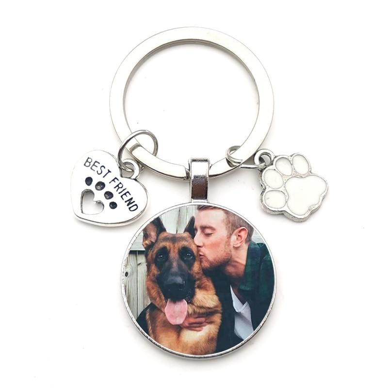 Buy Photo Pet Keychain, Custom Dog Keychain