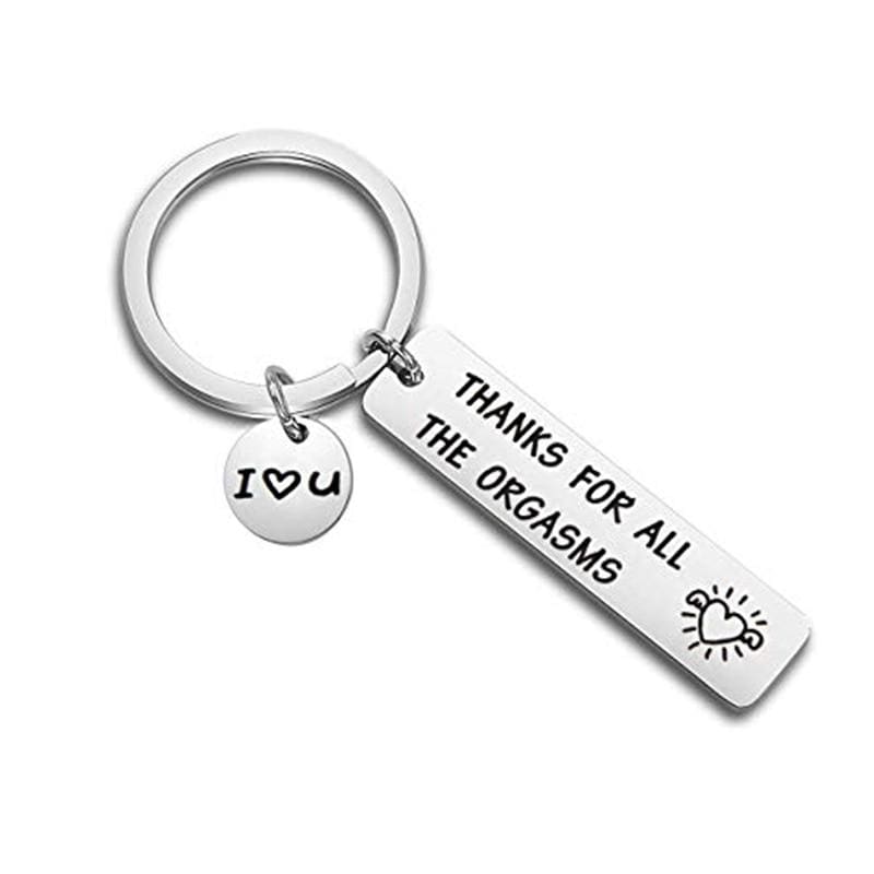Thanks for All The Orgasms Key Chain